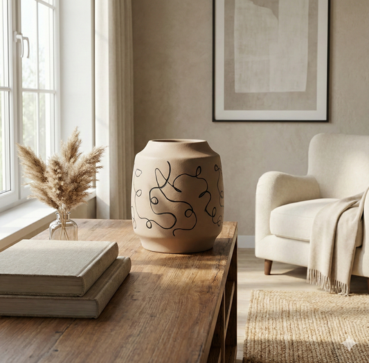The Coiled Ceramic Vase – S