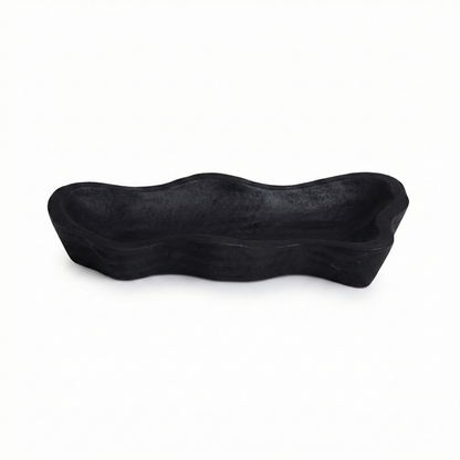 The Rectangular Wooden Tray (Black Paulownia)