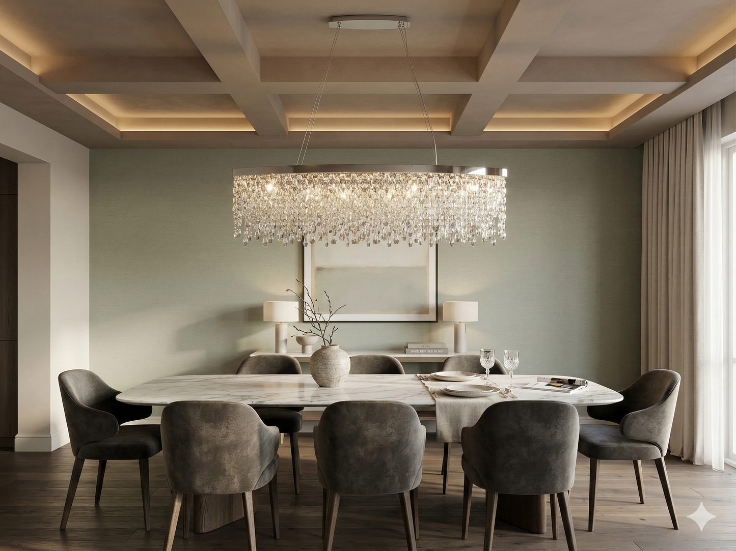 The Runway Cascade Luminaire
