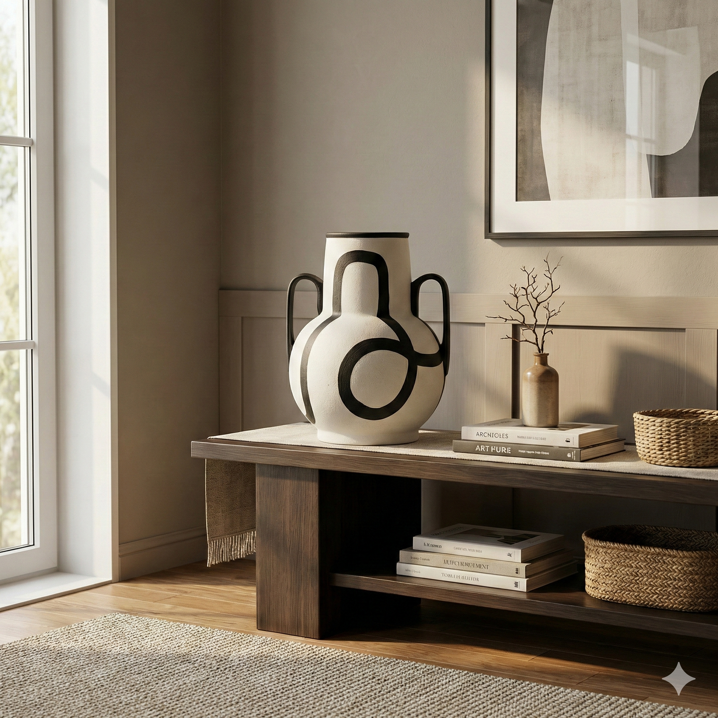 The Monochrome Loop Amphora