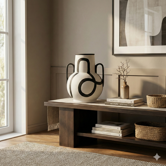 The Monochrome Loop Amphora