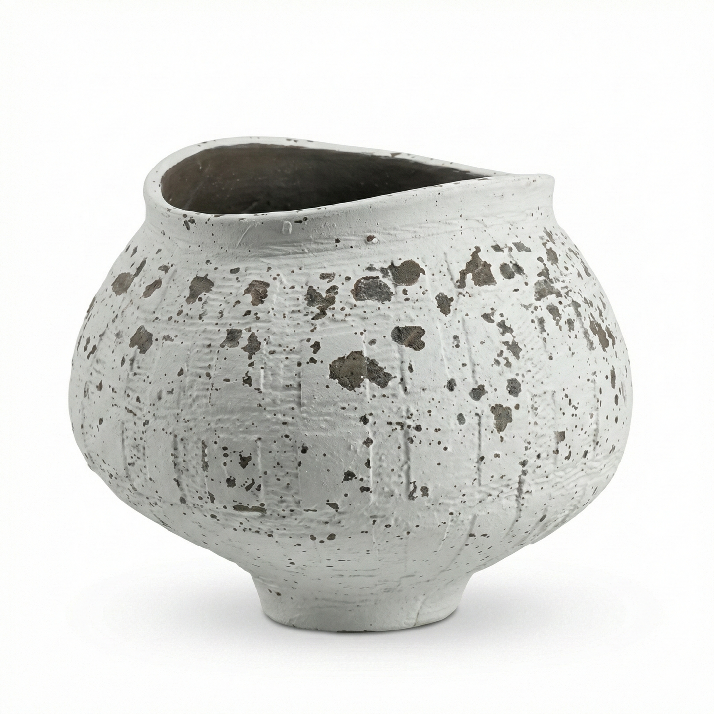 The Mottled Plaid Vase - M