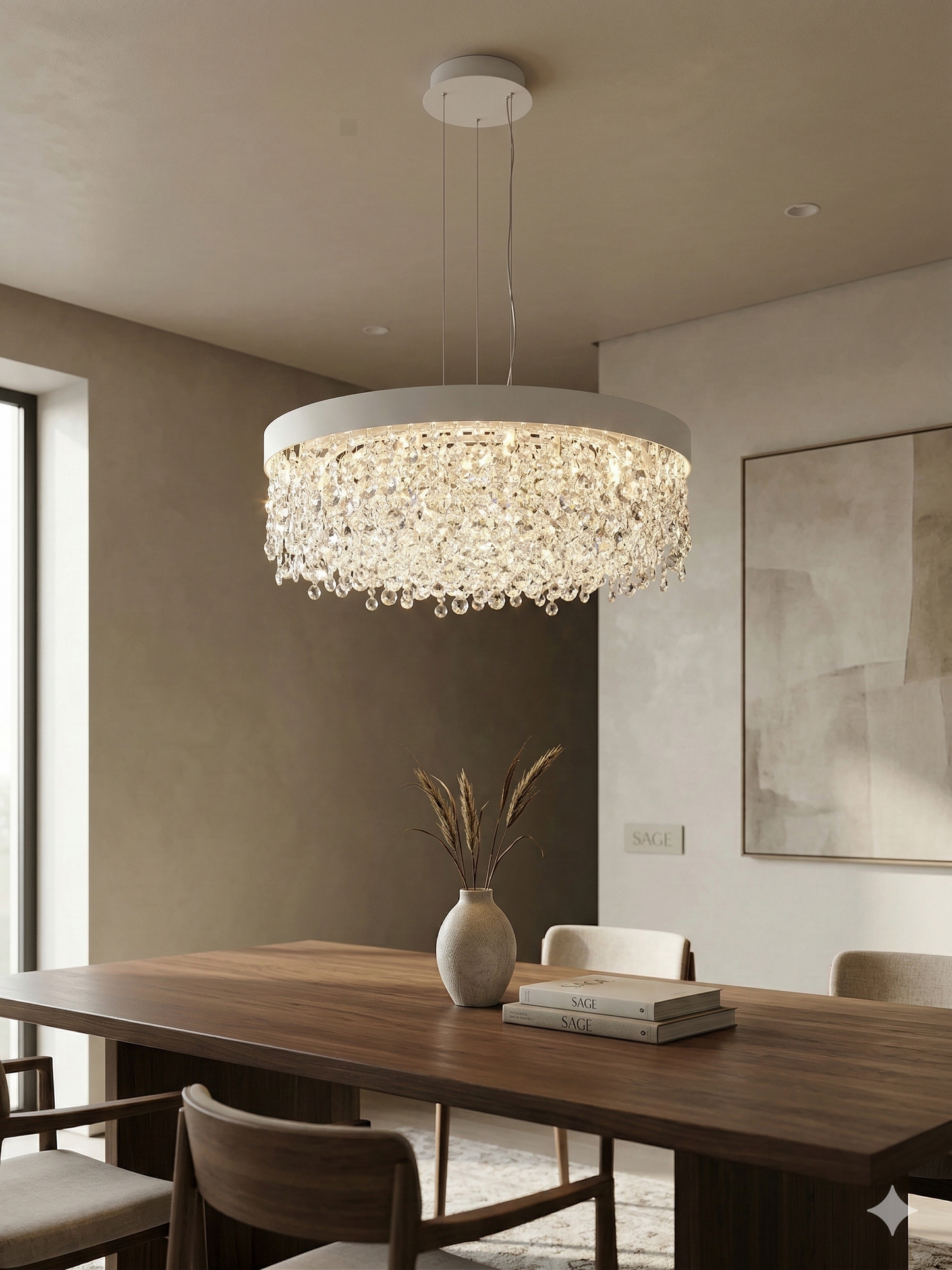 The Eclipse Halo Chandelier