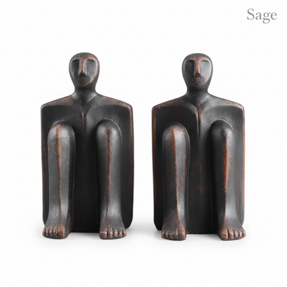 The Silent Guardian Bookends