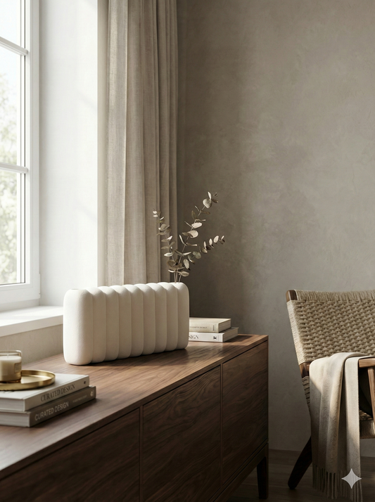 The Stoll Linear Vessel- Sanded White