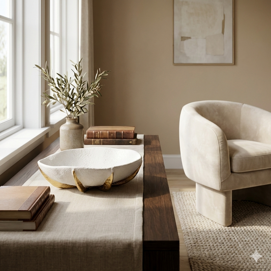 The Gilded Scale Bowl