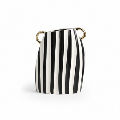 The Golden Ear Vertical Line Vase - M