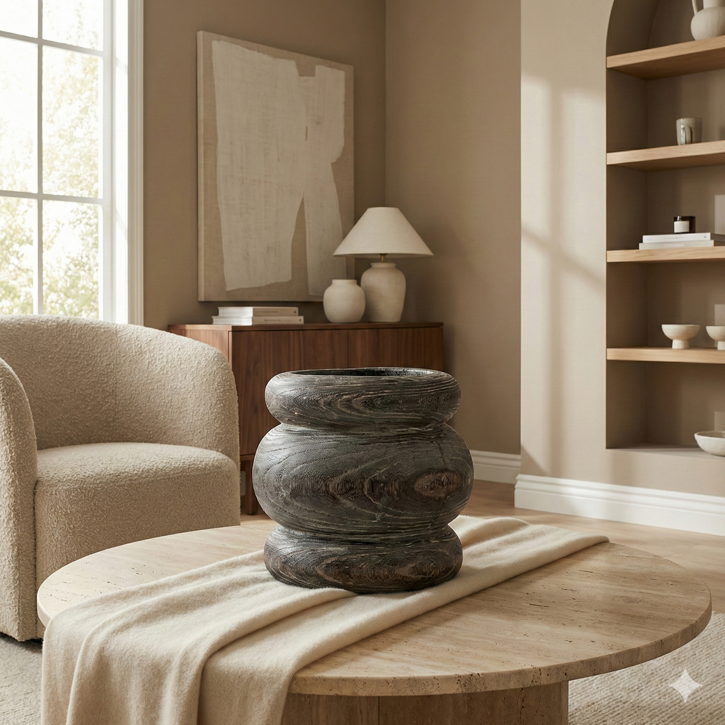 The Trine Vessel - Matte Ash Grey