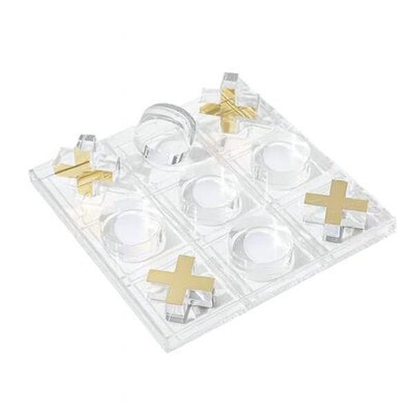 Acrylic Tic-Tac-Toe Game Set