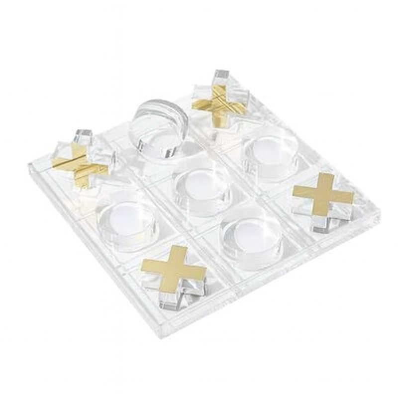 Acrylic Tic-Tac-Toe Game Set